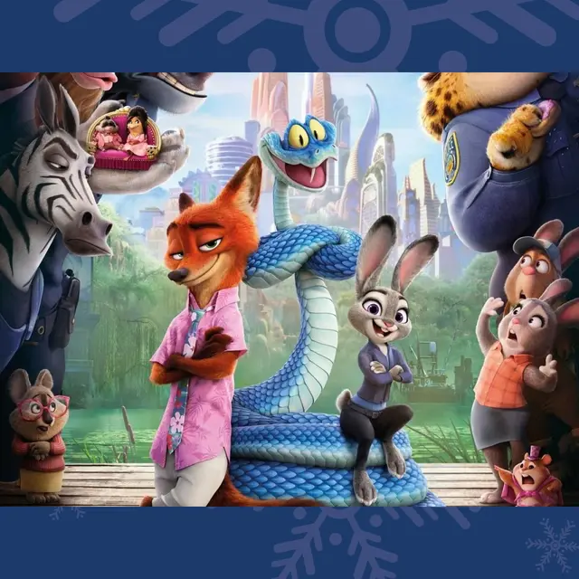 Projection du film “Zootopie 2”