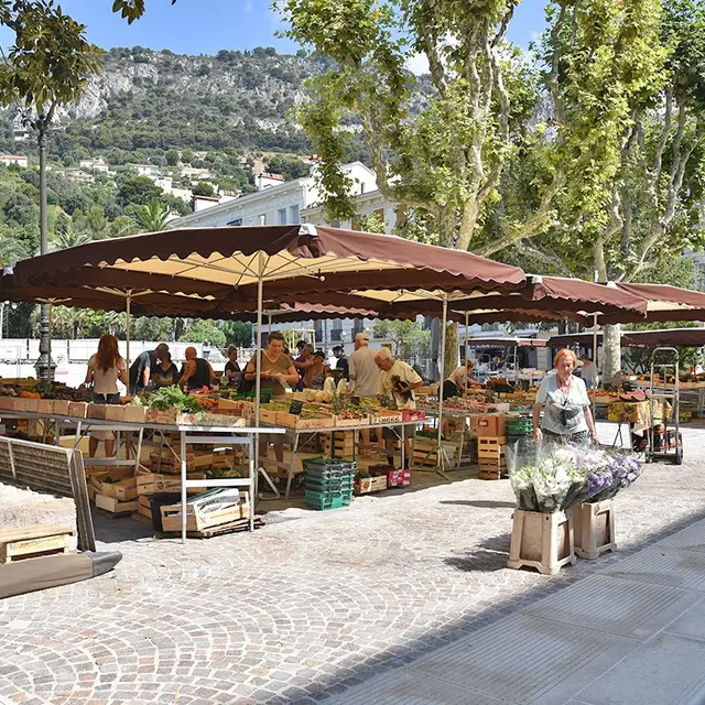 Marché primeurs Beaulieu-sur-Mer