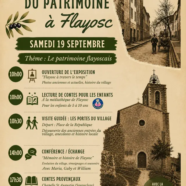 Journées européennes du patrimoine_Flayosc