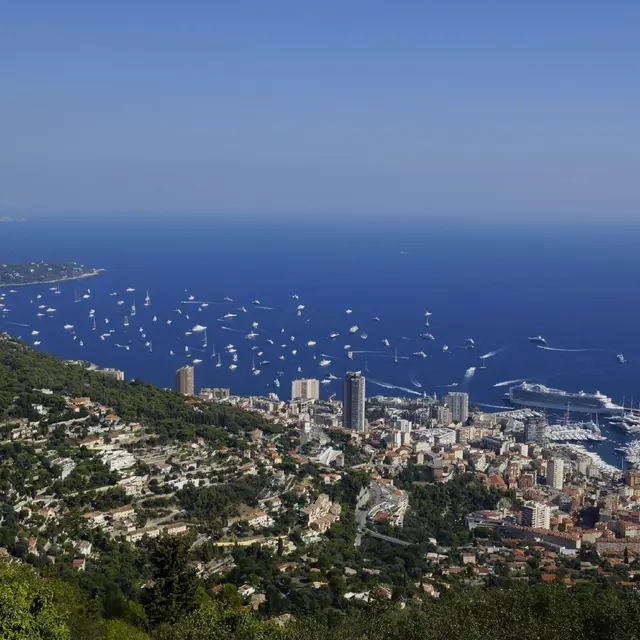 Randonnée La Turbie-Monaco par la Via Alpina