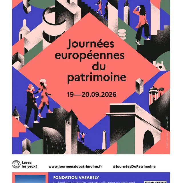 Les Journées Européennes du Patrimoine à la Fondation Vasarely_Aix-en-Provence
