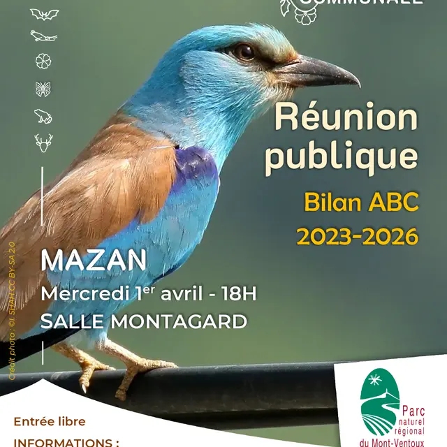 Réunion publique de bilan de l’Atlas de la biodiversité communale_Mazan