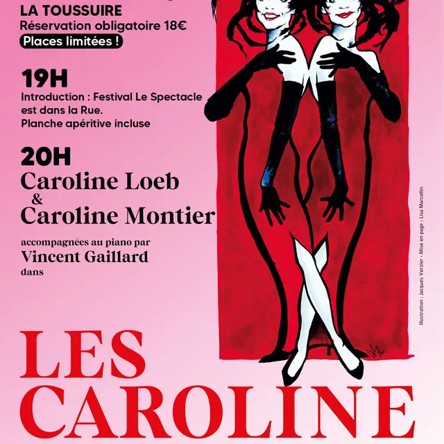 Cabaret Les Caroline avec Caroline Loeb_La Toussuire