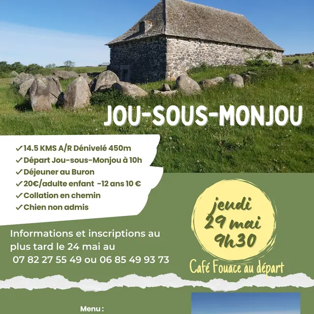 Randonnée gourmande de la vallée du goul_Jou-sous-Monjou