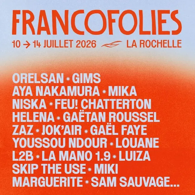Festival Les Francofolies 2026