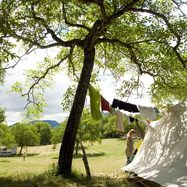 Camping- La Ferme de Clareau-emplacement
