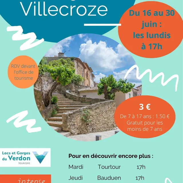 Visite guidée du village de Villecroze_Villecroze