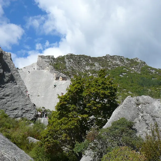Site escalade du Claps - Luc en Diois