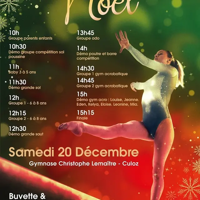 Spectacle Gym de Noël_Culoz-Béon