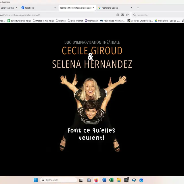 Giroud et Hernandez font ce qu'elles veulent  au Zygomatic Festival_Saint-Laurent-du-Pont