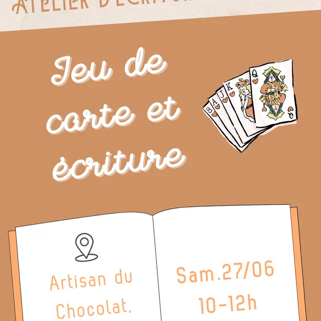 Ateliers d'écriture créative : Jeu de cartes et écriture