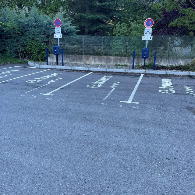 Borne de recharge pour véhicules électriques_Saint-Julien-du-Verdon