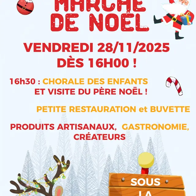 Marché de Noël à Ville-en-Sallaz