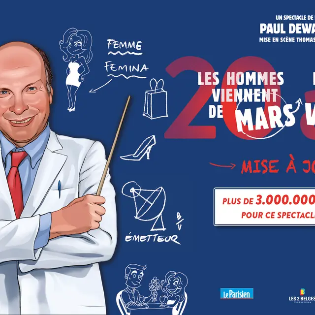 Spectacle : Les Hommes viennent de Mars et les Femmes de Vénus - mise à jour 2.0_Angers