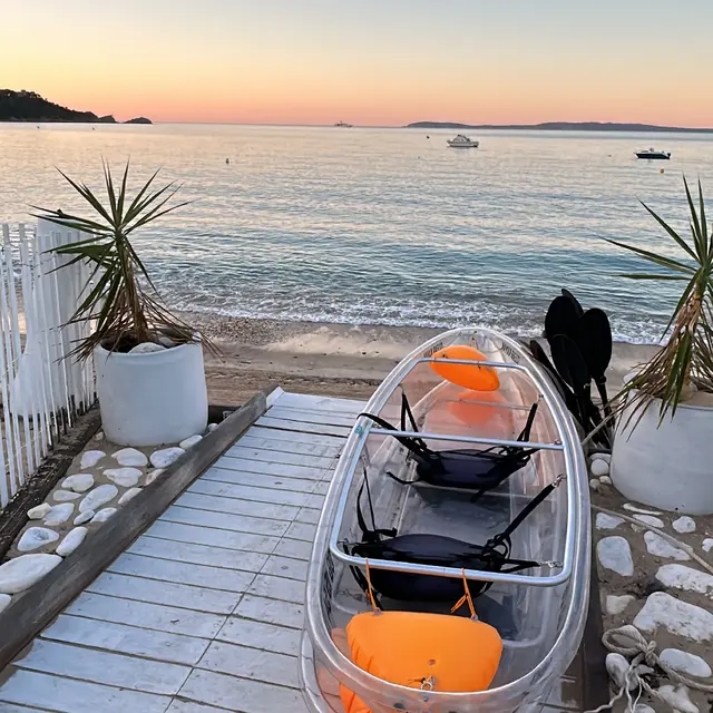 Clear Kayak