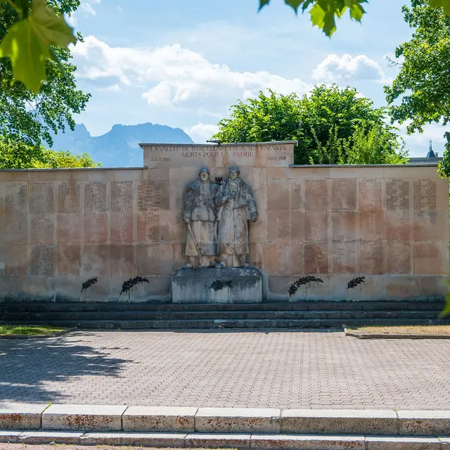 Histoire du Monument aux Morts de Barcelonnette