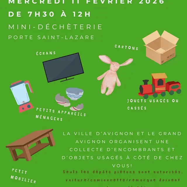 Faisons le vide ! - Mini-déchetterie_Avignon