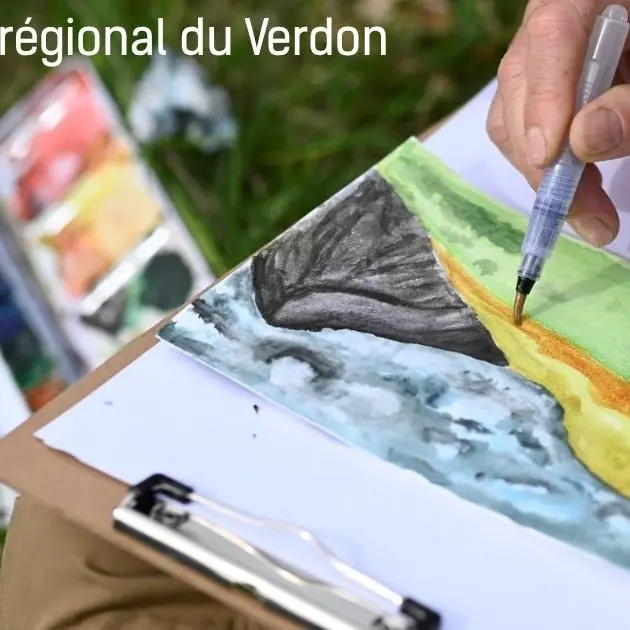 Dessiner la nature_Esparron-de-Verdon
