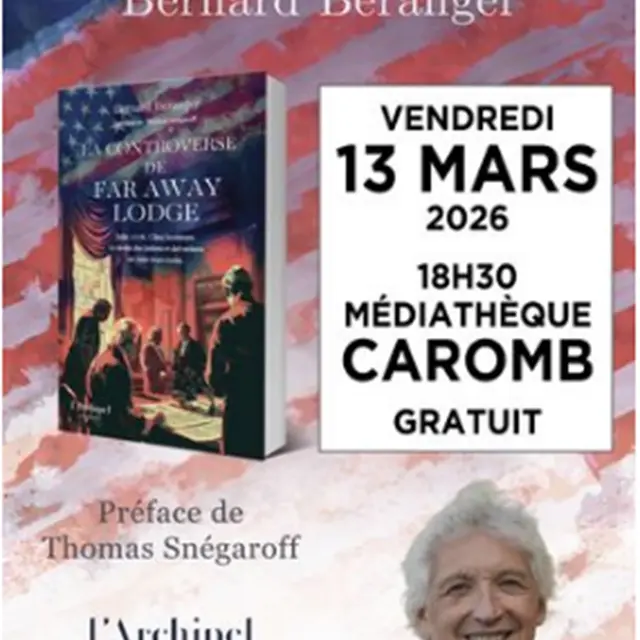 CONFÉRENCE-DÉDICACE BERNARD BÉRANGER_Caromb