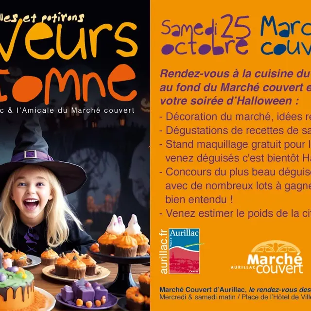 Les saveurs de l'automne au Marché Couvert_Aurillac
