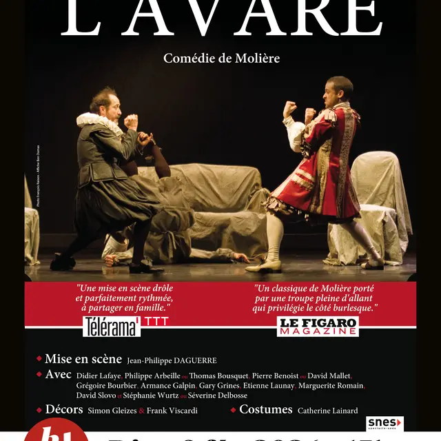 Au Théâtre L'Avare de Molière_Tarascon