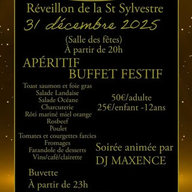 Réveillon de la Saint Sylvestre à Malemort du Comtat_Malemort-du-Comtat