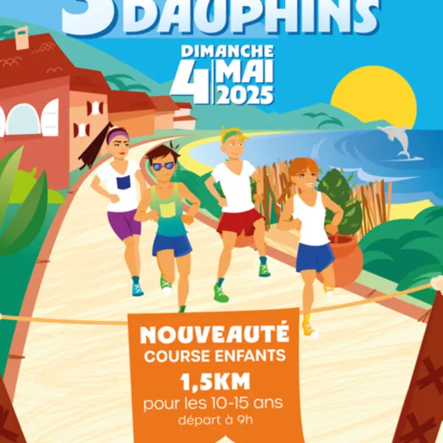 Trail des 3 Dauphins pour les enfants_Le Lavandou