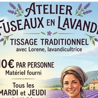 Atelier Fuseaux en Lavande_Redortiers