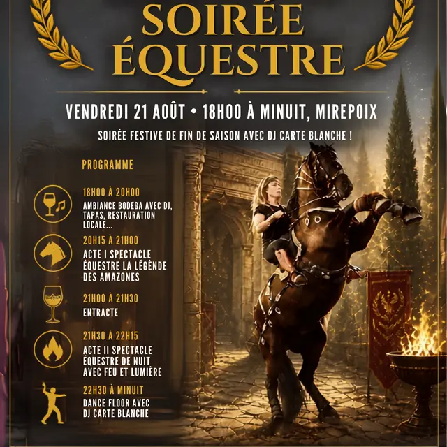 Dernière soirée équestre