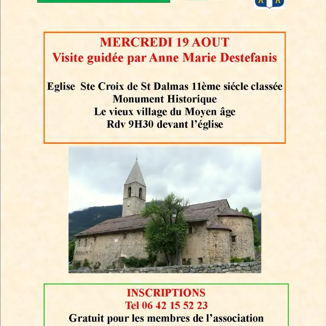 Visite Guidée de Saint Dalmas & son Église._Valdeblore