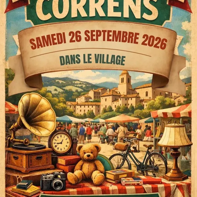 Brocante - vide grenier_Correns