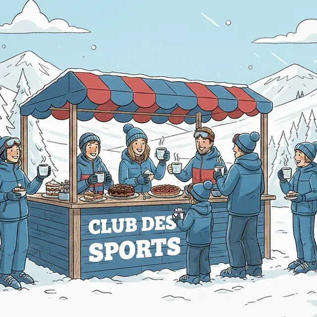 Le goûter du Club des Sports de Flaine_Flaine