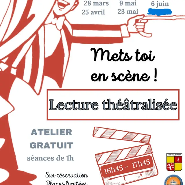 Lecture Théâtralisée Mets toi en scène !_Saint-Paul-en-Forêt