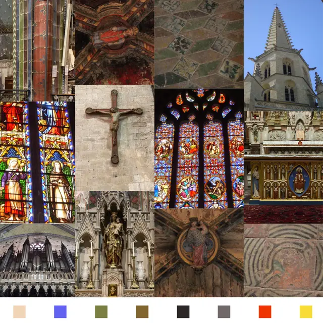 Visite une église des couleurs