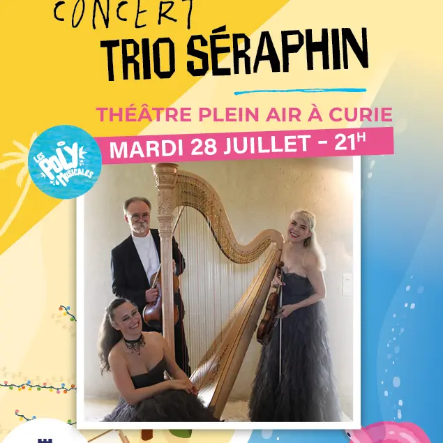 Festival Les Polymusicales : Concert trio Seraphin_Bollène