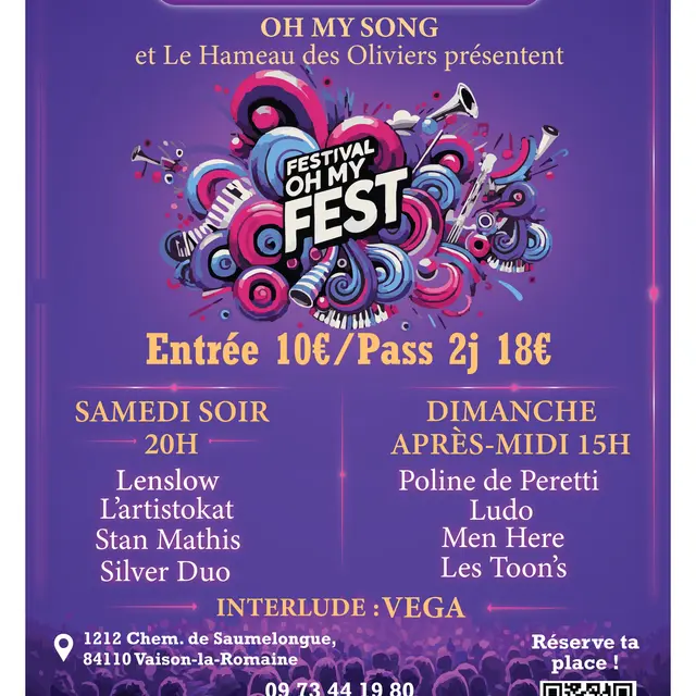 Festival 'Oh My Fest'_Vaison-la-Romaine
