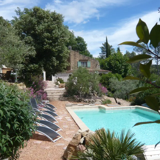 Mas Saint Sauveur - Chambre d'hôtes Naturiste- Barjols