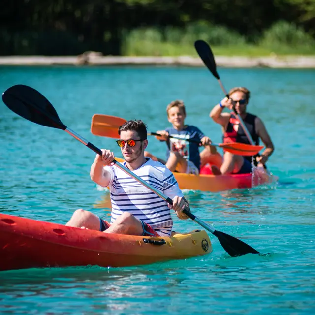 Stage de glisse sut le lac d'Annecy