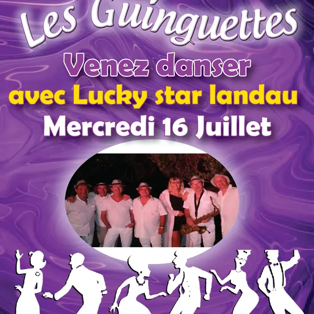 Guinguette/bal avec Lucky Star Landau._Roquebillière