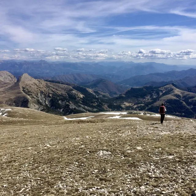 Balade d’hiver sur les crêtes des Monges_Saint-Geniez