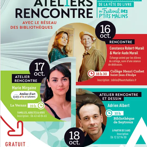 Fête du Livre - rencontre d'auteurs-La Vernaz_La Vernaz