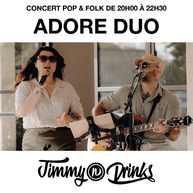Concert Adore Duo chez Jimmy n Drinks_Châteaurenard
