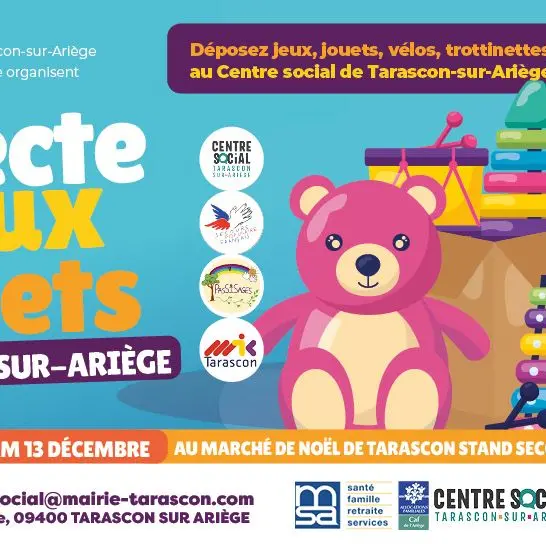 Collecte de jeux & jouets_Tarascon-sur-Ariège