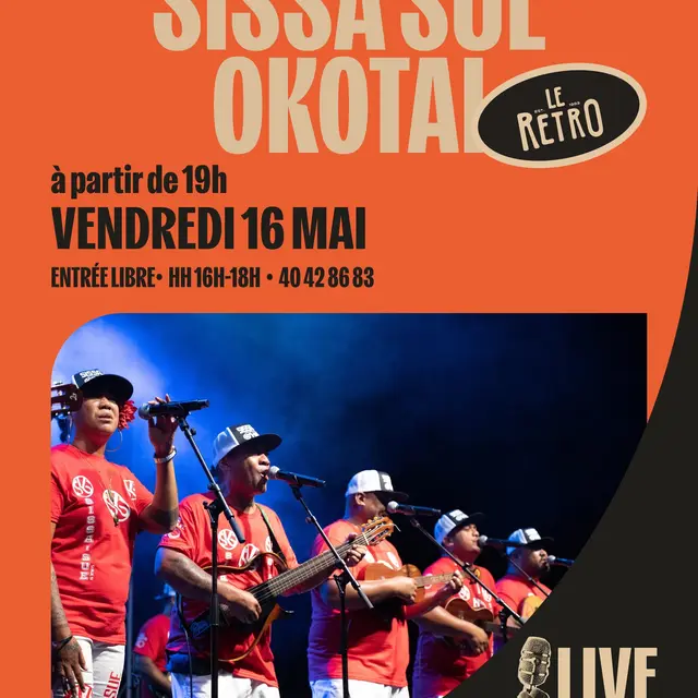 Sissa Sue Okotai en concert - Le retro_Papeete