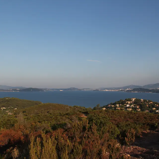 Vue sur le Cap Sicié et Saint Mandrier