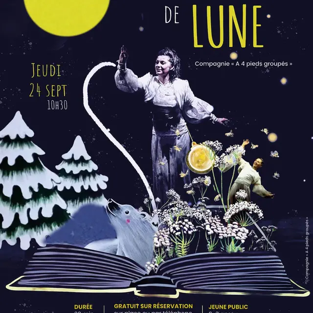 spectacle Au clair de lune