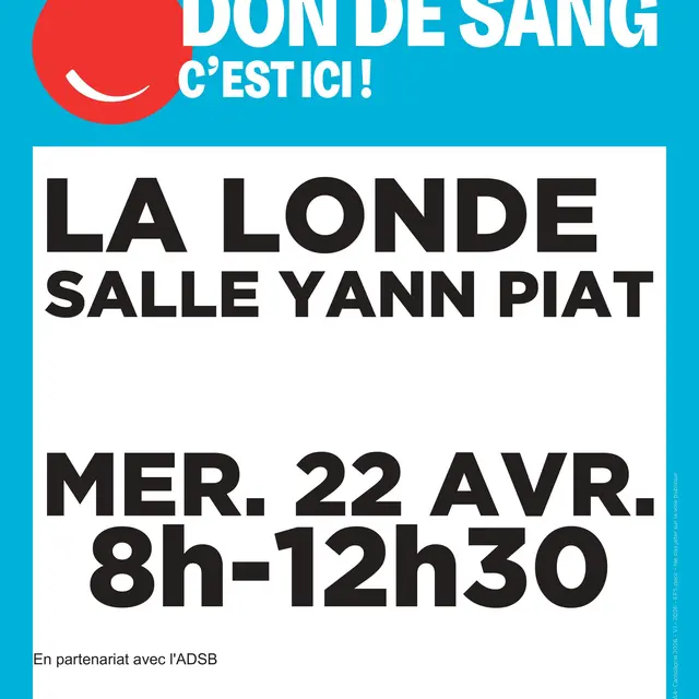 Collecte de sang à La Londe les Maures_La Londe-les-Maures