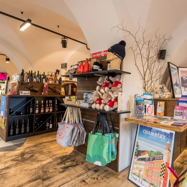 Bureau d'information touristique : La Ruche Boutik'_Chambéry