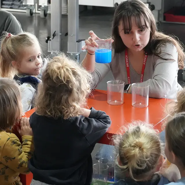 Atelier les couleurs de l'arc-en-ciel