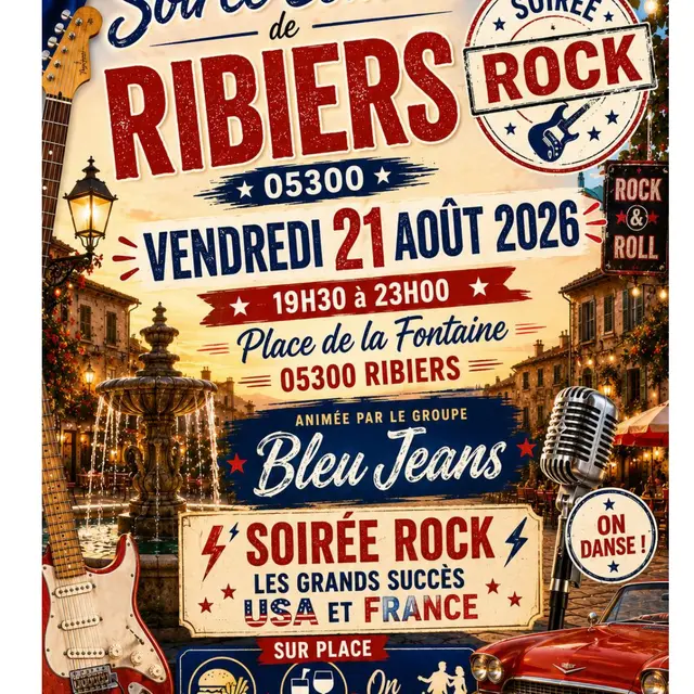 Les Estivales Ribieroises : Blue Jean's_Val Buëch-Méouge